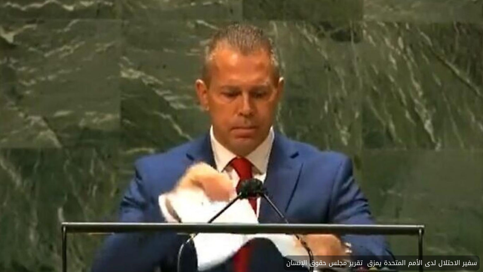 الأمين العام للأمم المتحدة: هجمات حماس لم تأت من فراغ.. والاحتلال يطالب بإقالته