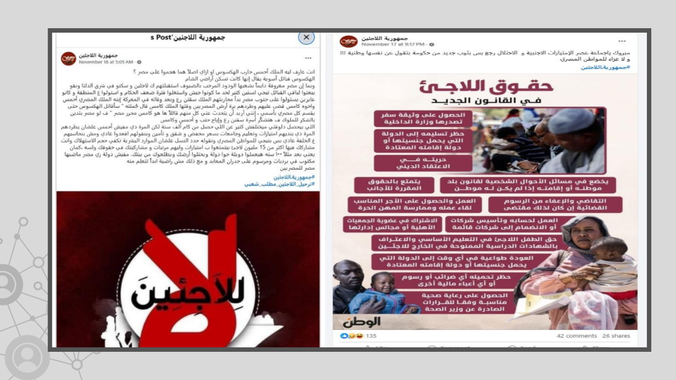 Egypt: Asylum Bill Sparks Coordinated Digital Hostility Against ...