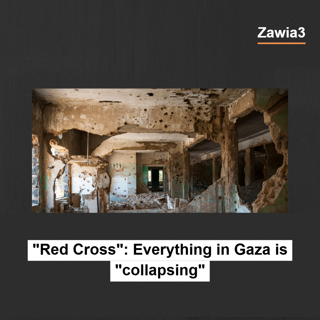 Red Cross: Everything in Gaza is collapsing