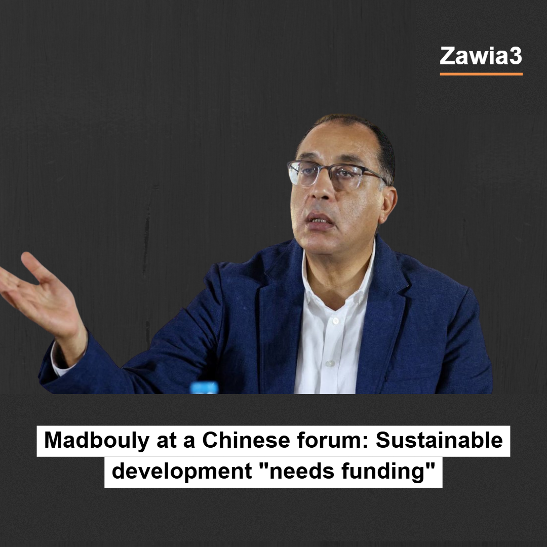 Madbouly at a Chinese forum