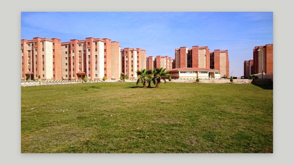 عمارات سكنية في مدينة برج العرب الجديدة