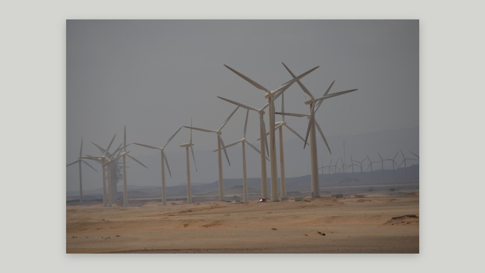 Éoliennes à Zaafarana